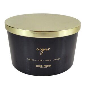 Bloom & Prosper CIGAR 3-wick candle 14.7 oz RARE